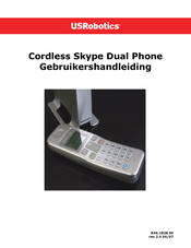 USRobotics Cordless Skype Dual Phone Gebruikershandleiding