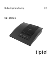 TIPTEL 305 Bedieningshandleiding