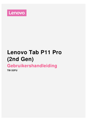 Lenovo Tab P11 Pro 2nd Gen Gebruikershandleiding