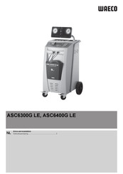 Waeco ASC 6300 G Gebruiksaanwijzing