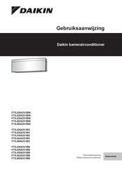 Daikin FTXJ20A2V1BS Gebruiksaanwijzing