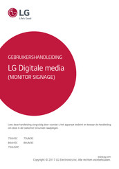 LG 75UH5PC Gebruikershandleiding