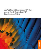 Lenovo IP Flex 3 chrome 15IJL7 1 Gebruikershandleiding