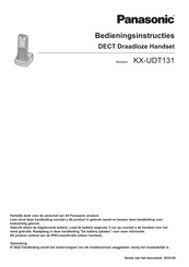 Panasonic KX-UDT131 Bedieningsinstructies