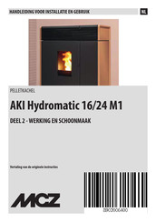 MCZ AKI Hydromatic 16/24 M1 Handleiding