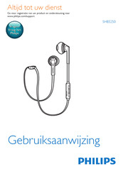 Philips SHB5250 Gebruiksaanwijzing