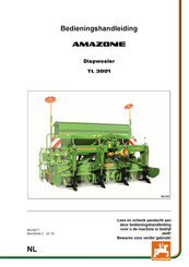 Amazone TL 3001 Bedieningshandleiding