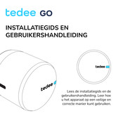 tedee GO Installatiegids