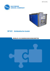 BAC SP-EC Series Gebruikershandleiding En Onderhoudsvoorschriften