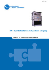 BAC HXI-Q64X Gebruikershandleiding En Onderhoudsvoorschriften