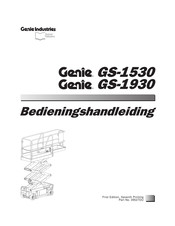 Genie Industries GS-1530 Bedieningshandleiding