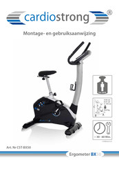 CARDIOSTRONG Ergometer BX50 Montage- En Gebruiksaanwijzing