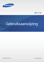 Samsung SM-T116 Gebruiksaanwijzing