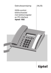 TIPTEL 192 Gebruiksaanwijzing