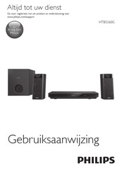 Philips HTB5260G Gebruiksaanwijzing