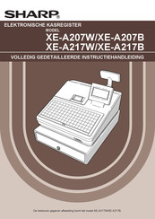 Sharp XE-A217B Volledig Gedetailleerde Instructiehandleiding