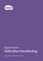 BenQ MW536 Gebruikershandleiding