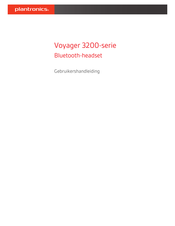 Plantronics Voyager 3200 Series Gebruikershandleiding