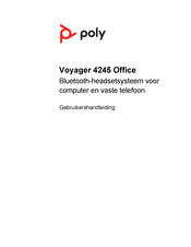 Poly Voyager 4245 Office Gebruikershandleiding