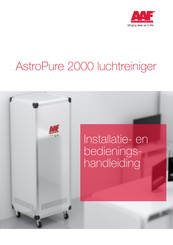 AAF AstroPure 2000 LCD Installatie- En Bedieningshandleiding