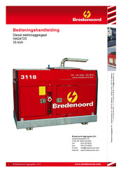 Bredenoord HAG4725 Bedieningshandleiding