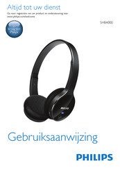 Philips SHB4000 Gebruiksaanwijzing