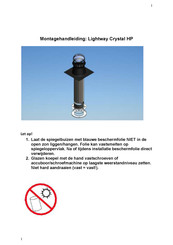 Lightway Crystal HP Montagehandleiding