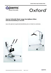 Joerns Healthcare Oxford MIDI 170 Gebruikershandleiding