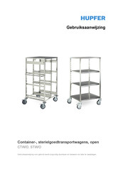 Hupfer STW/O Series Gebruiksaanwijzing