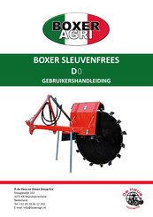 BOXER AGRI D02 Gebruikershandleiding