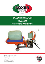 BOXER AGRI MW 6070 Gebruikershandleiding