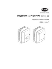 Hach PHOSPHAX indoor sc Gebruikershandleiding