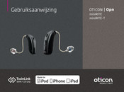 oticon Opn miniRITE Series Gebruiksaanwijzing