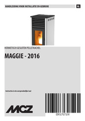 MCZ MAGGIE 2016 Handleiding Voor Installatie En Gebruik