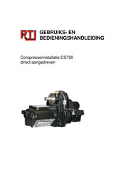 RTI CS750 Bedieningshandleiding