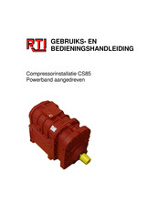 RTI CS85 Bedieningshandleiding