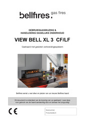 Bellfires VIEW BELL XL 3 CF/LF Gebruiksaanwijzing