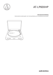 Audio-Technica AT-LP60XHP Gebruikershandleiding