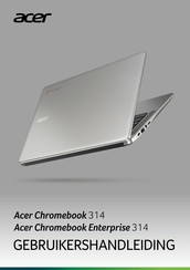 Acer Chromebook 314 Gebruikershandleiding