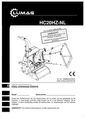 Lumag HC20HZ-NL Originele Gebruiksaanwijzing