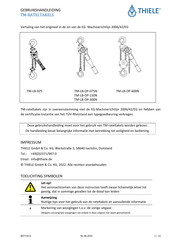 Thiele TM-LB-OP-600N Gebruikshandleiding