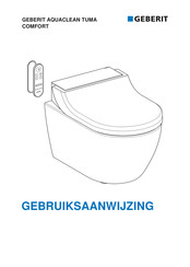Geberit AQUACLEAN TUMA COMFORT Gebruiksaanwijzing