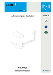 CAME FTL20DGC Installatiehandleiding