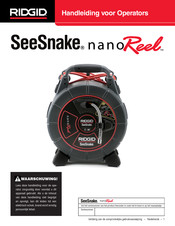 RIDGID SeeSnake nanoReel Handleiding