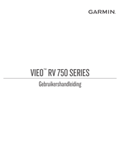 Garmin VIEO RV 750 Series Gebruikershandleiding