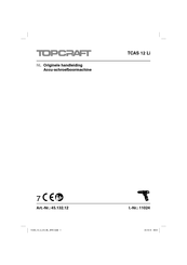 TOPCRAFT 45.132.12 Originele Handleiding