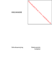 AEG HK634060XB Gebruiksaanwijzing