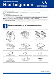 Brother MFC-9465CDN Installatiehandleiding