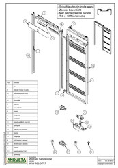 ANDUSTA SKIW-R01-S-TLT Montagehandleiding