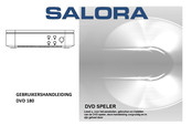 Salora DVD 180 Gebruikershandleiding